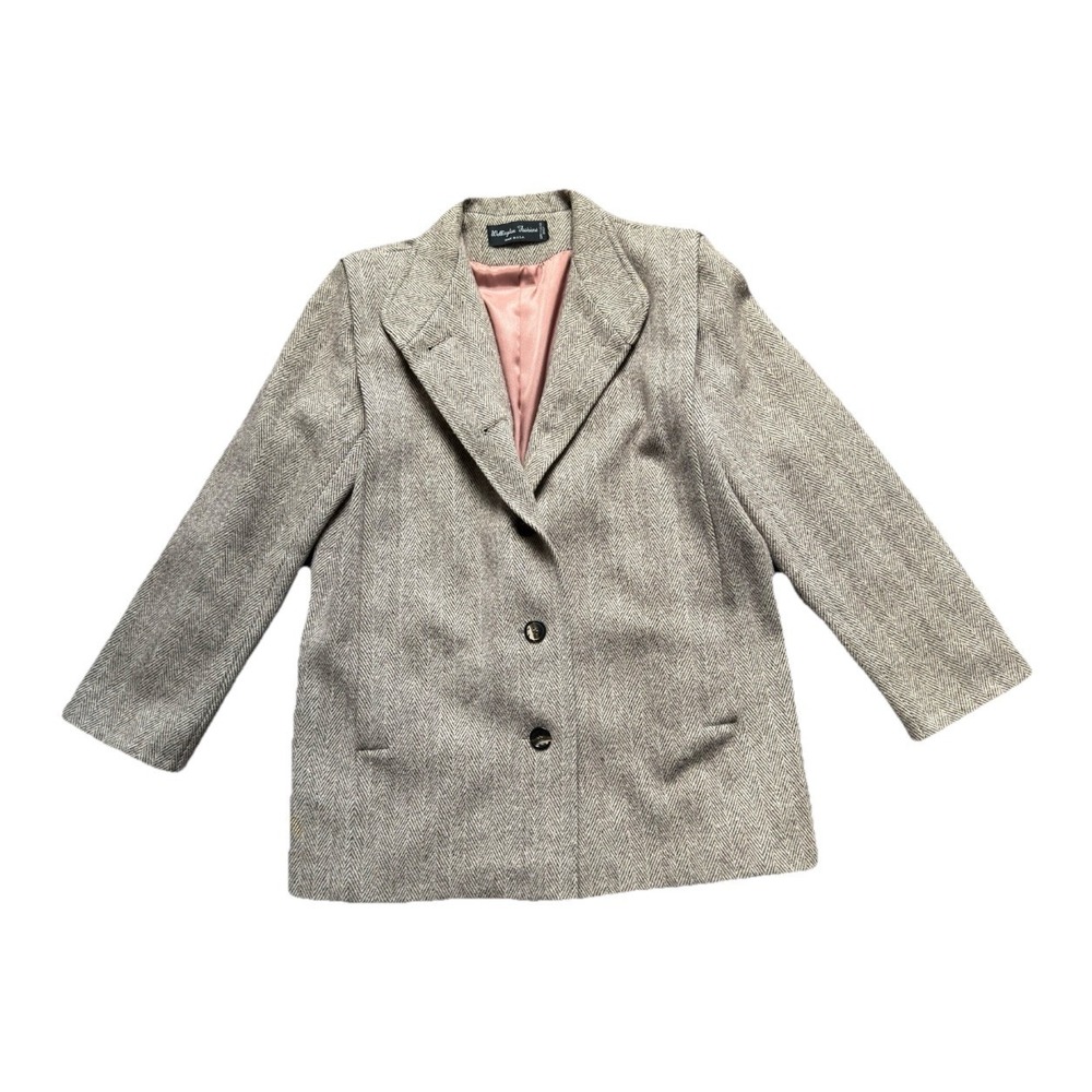 VTG Wellington Fashions Wool Pea Coat Womens ESTIMATED Sz 16 Made In USA READ